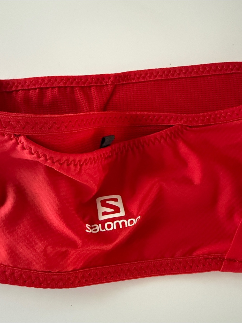 Salomon Red Running Waist/Chest Pouch Belt - Picture 4 of 4